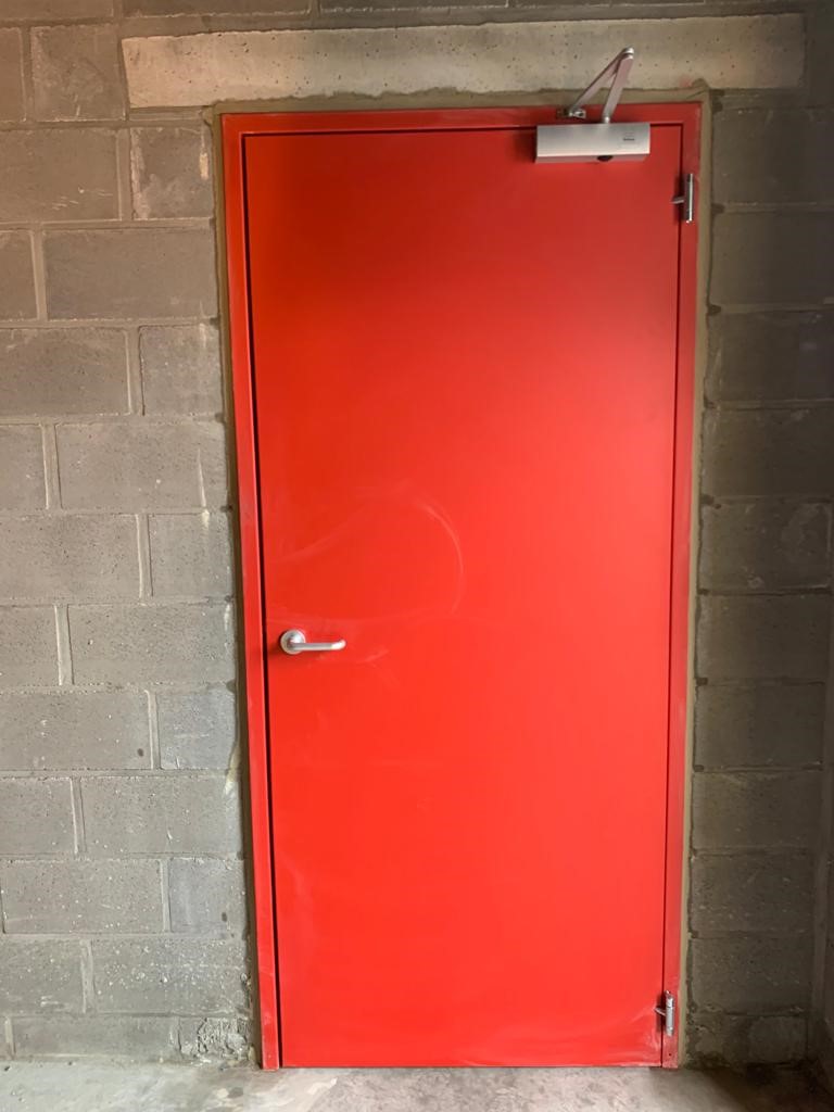 Enkele brandwerende deur in Winlock RED voor Vanden Avenne Buggenhout