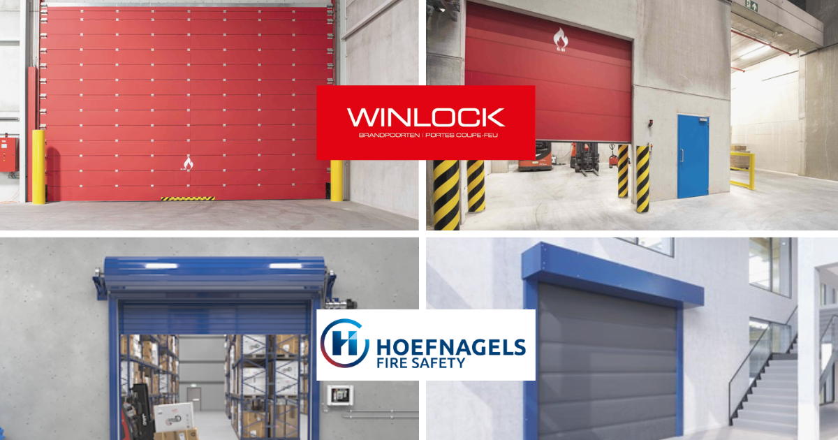 Mock-up van Winlock - en Hoefnagels logo in het kader van een nieuwe samenwerking